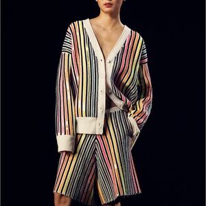 Christopher John Rogers Sequin Embellished Cardigan - Sz M